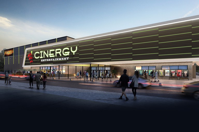 Cinergy Tulsa, Oklahoma's first all dine-in cinema.